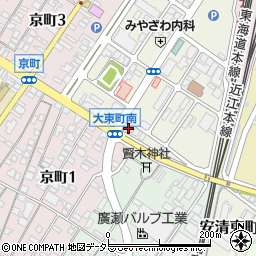 株式会社日本ワークプレイス彦根事務所周辺の地図