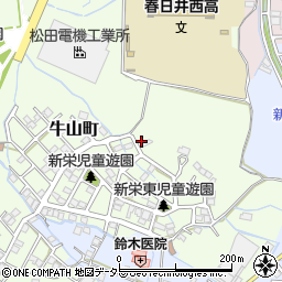 愛知県春日井市牛山町2929周辺の地図