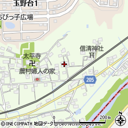 愛知県春日井市玉野町1086周辺の地図