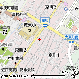 京町キングダム周辺の地図