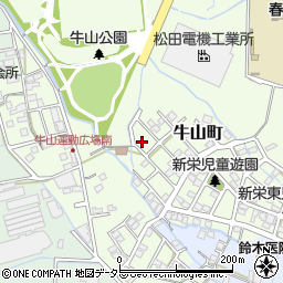 愛知県春日井市牛山町2846-6周辺の地図