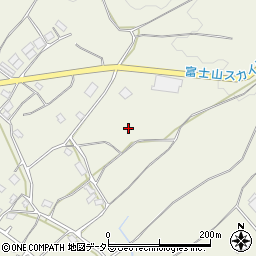 静岡県富士宮市山宮587周辺の地図