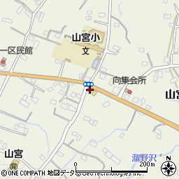 静岡県富士宮市山宮1592周辺の地図