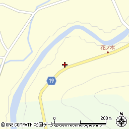 京都府南丹市美山町下平屋金屋12-1周辺の地図