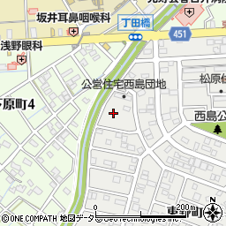 愛知県春日井市東野町西2丁目16-21周辺の地図