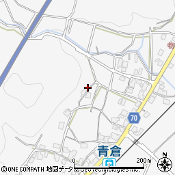 兵庫県朝来市物部1358周辺の地図