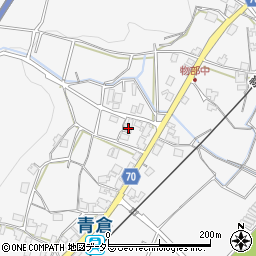 兵庫県朝来市物部1461周辺の地図