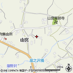 静岡県富士宮市山宮1416周辺の地図