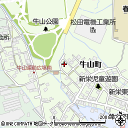 愛知県春日井市牛山町2898周辺の地図