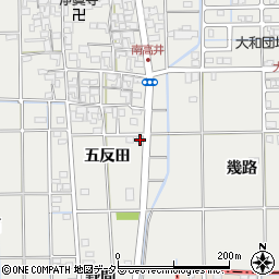 愛知県一宮市大和町南高井五反田78周辺の地図