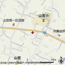 静岡県富士宮市山宮1741周辺の地図