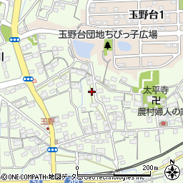 愛知県春日井市玉野町1159-2周辺の地図