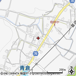 兵庫県朝来市物部1462周辺の地図