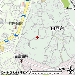 神奈川県横須賀市田戸台52-7周辺の地図