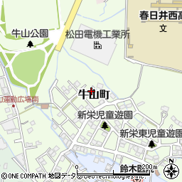 愛知県春日井市牛山町2906周辺の地図