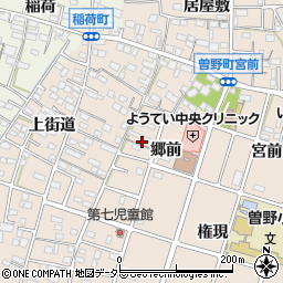 愛知県岩倉市曽野町郷前462周辺の地図