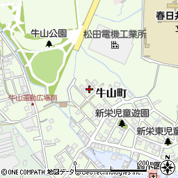 愛知県春日井市牛山町2901周辺の地図