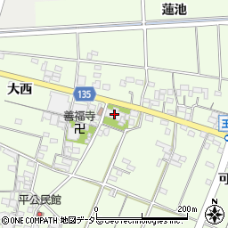 宝勝禅寺周辺の地図
