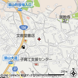神奈川県三浦郡葉山町一色1328周辺の地図