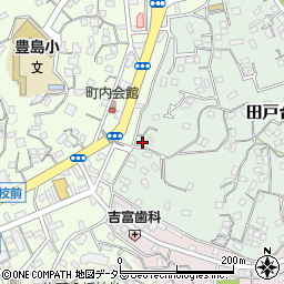 神奈川県横須賀市田戸台43周辺の地図