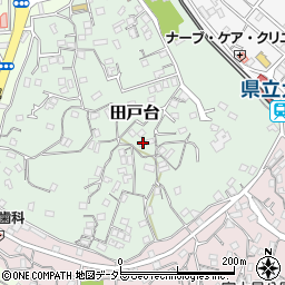 神奈川県横須賀市田戸台9周辺の地図