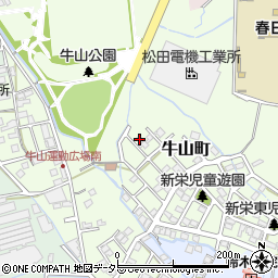 愛知県春日井市牛山町2899周辺の地図