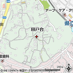 神奈川県横須賀市田戸台10周辺の地図