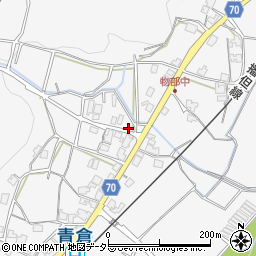兵庫県朝来市物部1467周辺の地図