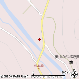 京都府南丹市美山町島上島野周辺の地図