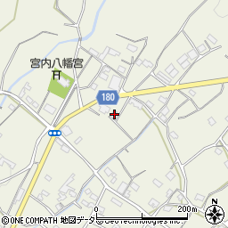 静岡県富士宮市山宮722周辺の地図