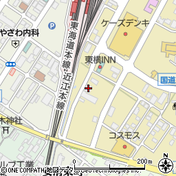 トヨタレンタリース滋賀彦根店周辺の地図