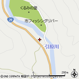兵庫県宍粟市波賀町鹿伏269周辺の地図