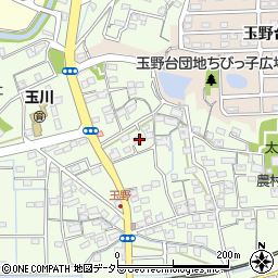 愛知県春日井市玉野町1204周辺の地図