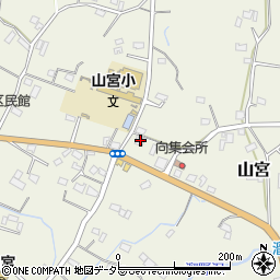 静岡県富士宮市山宮1574周辺の地図