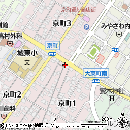 池田屋米穀店周辺の地図