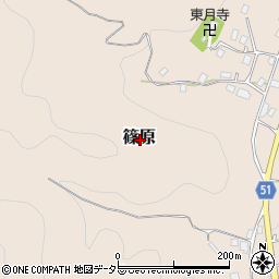 京都府船井郡京丹波町篠原周辺の地図