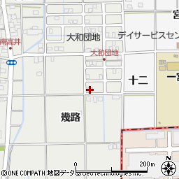 愛知県一宮市大和町南高井幾路56周辺の地図