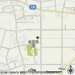 岐阜県羽島市桑原町（八神）周辺の地図