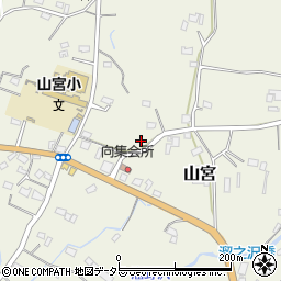 静岡県富士宮市山宮1554周辺の地図