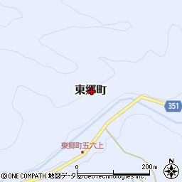 愛知県豊田市東郷町周辺の地図
