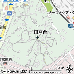 神奈川県横須賀市田戸台11周辺の地図