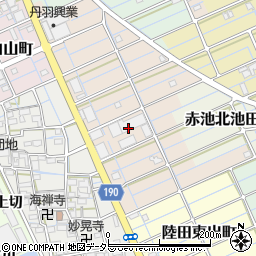愛知県稲沢市陸田高畑町88周辺の地図