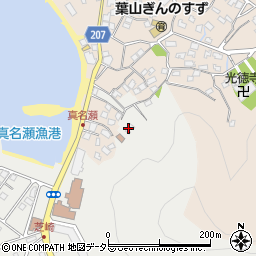 神奈川県三浦郡葉山町一色2481周辺の地図