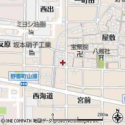 野田倉庫周辺の地図