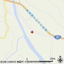 〒509-7512 岐阜県恵那市上矢作町下の地図