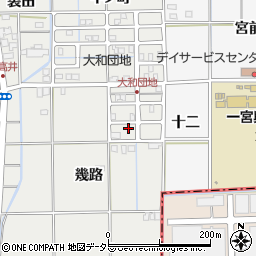 愛知県一宮市大和町南高井幾路60周辺の地図
