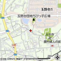 愛知県春日井市玉野町1154周辺の地図