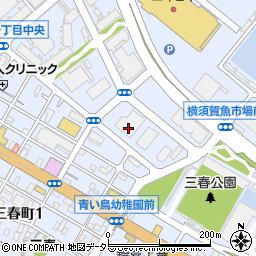 徳力精工株式会社　横須賀工場周辺の地図