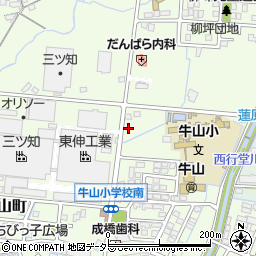 愛知県春日井市牛山町2174周辺の地図