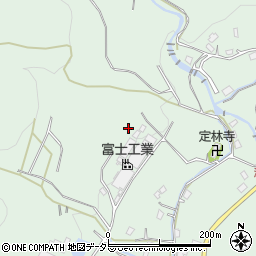 静岡県富士宮市上柚野周辺の地図